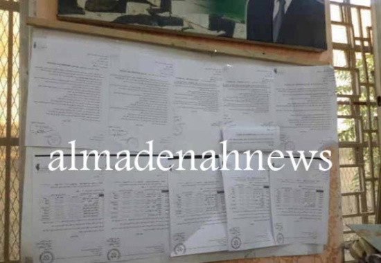 الانتخابات : عدد الاشخاص الذين قاموا بالتصويت أولاً بأول