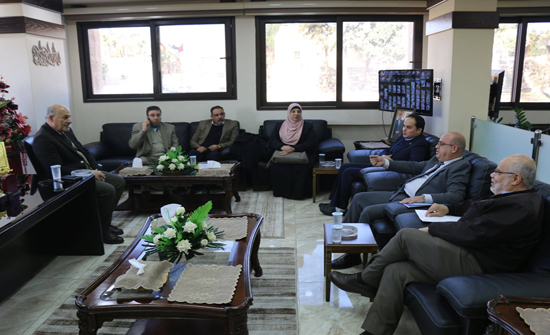 "مهندسو اربد" يلتقون رئيس بلدية اربد الكبرى