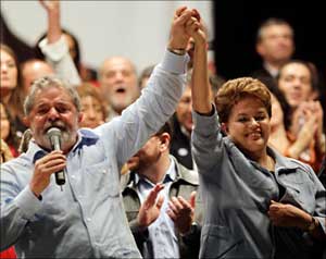 البرازيليون ينتخبون خلفا لدا سيلفا   