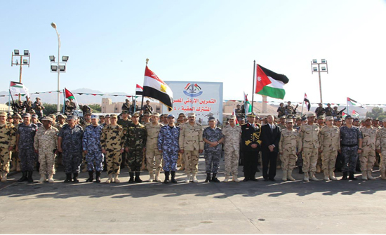 بدء فعاليات التمرين الأردني المصري المشترك "العقبة أربعة" بدء فعاليات التمرين الأردني المصري المشترك "العقبة أربعة"