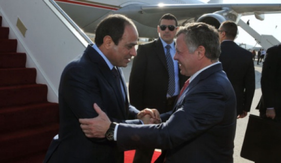 السيسي يتمنى للاردن التقدم والتفوق