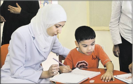 ندوة تثقيفية عن كيفية التعامل مع اطفال صعوبة التعلم بالمزار الجنوبي