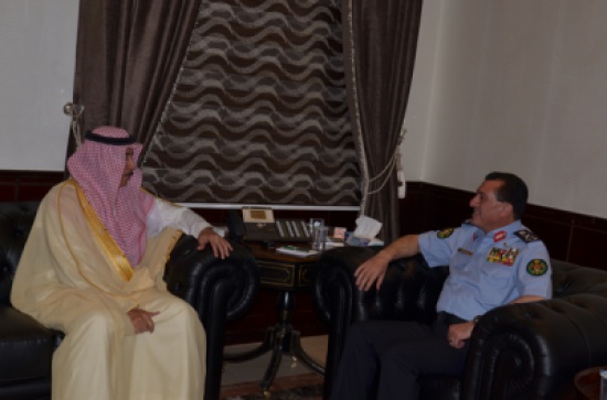 اللواء السعودي يلتقي السفير السعودي