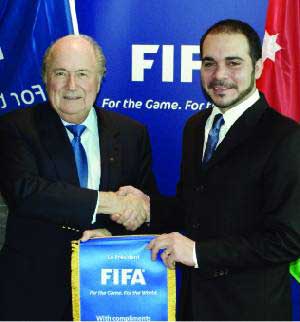 الأمير علي يعلن ترشحه لمنصب نائب رئيس (الفيفا) 