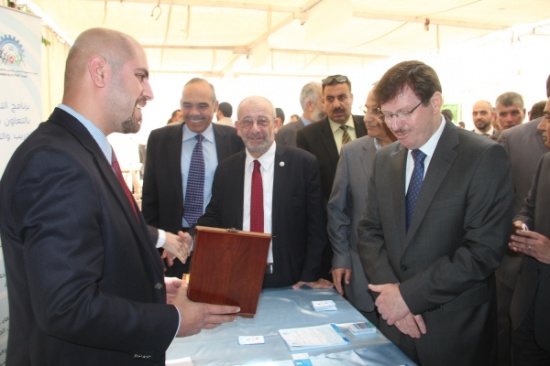 المهندسين تشارك في معرض فرص العمل الثاني عشر بجامعة العلوم والتكنولوجيا