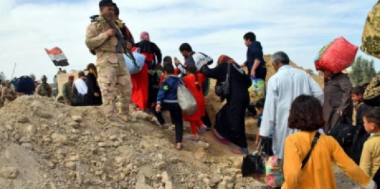 قوّات حكومية تهجّر عائلات من الفلوجة خلال حملات تفتيش جنوبي المدينة