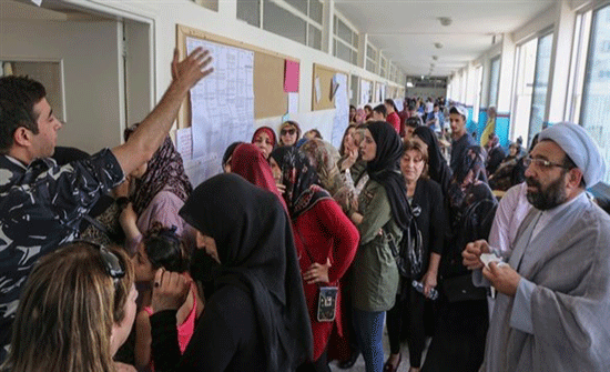 نسبة الإقبال في الانتخابات البرلمانية اللبنانية بلغت 49.2 %