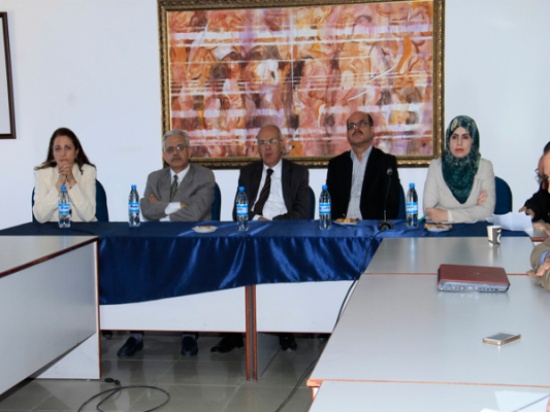 افتتاح اليوم العلمي لقسم التصميم الداخلي في جامعة فيلادلفيا