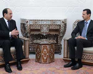 المالكي يبحث أزمة الحكومة بدمشق    