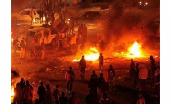 تجدد العنف في ذيبان ومجهول يلقي زجاجةً حارقة على الدرك