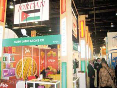 43 شركة أردنية تشارك بمعرض الغذاء الدولي في دبي
