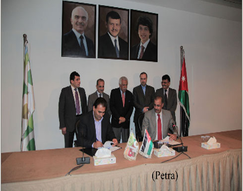 اتفاقية تعاون بين ادارة مهرجان جرش وبلدية جرش