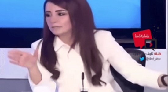 شاهد.. مذيعة لبنانية تطرد ضيفها لتهكمه على الخليجيين