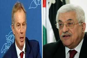 الرئيس عباس يلتقي مبعوث الرباعية توني بلير  