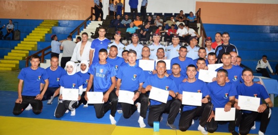 بالصور : ﻿تخريج دورات رياضية بالأمن العام