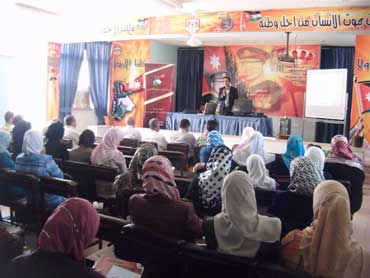 تدريب 90 معلم ومعلمه على قانون الانتخاب وآلية التصويت في لواء عين الباشا والبقعة 