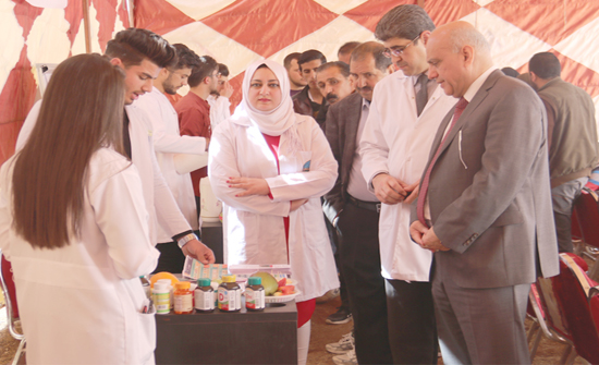 جامعة الزرقاء تنظم يوما طبيا جامعة الزرقاء تنظم يوما طبيا