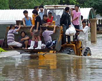ارتفاع عدد قتلى فيضانات تايلند    