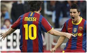 برشلونة ينفرد بالمركز الثاني