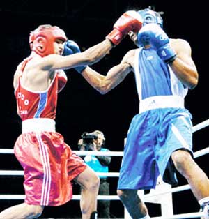 معسكر لمنتخب الملاكمة في تايلاند