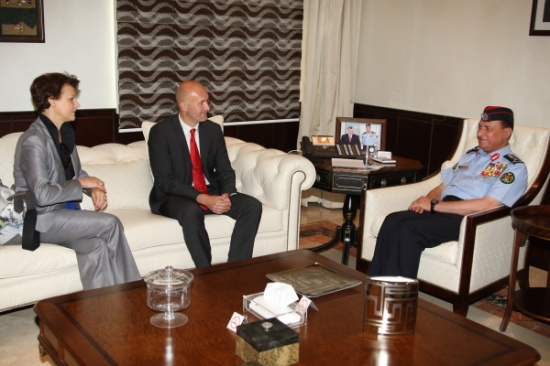 الطوالبة يلتقي سفيرة النمسا في عمان