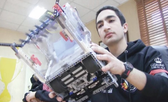 جمارك المطار تفرج عن “روبوتات” صنع طلاب اردنيين