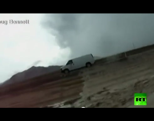 فيضان مفاجئ في ولاية نيفادا الأمريكية