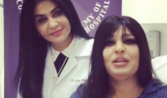 فيفي عبده تكشف لجمهورها عن إجرائها جراحة تجميلة فيفي عبده تكشف لجمهورها عن إجرائها جراحة تجميلة