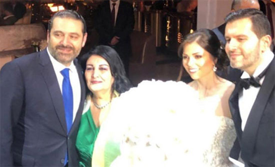 بالفيديو والصور.. الحريري يحضر زفاف أخيه في الأردن بالفيديو والصور.. الحريري يحضر زفاف أخيه في الأردن