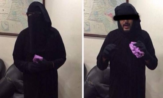 فيديو| رجل تخفّى بملابس امرأة ليُقابِل حبيبته وهكذا ضبطوه!