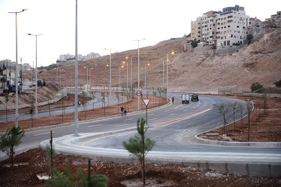 بالصور : افتتاح "كريدور عبدون" بكلفة تصل الى 20 مليون دينار