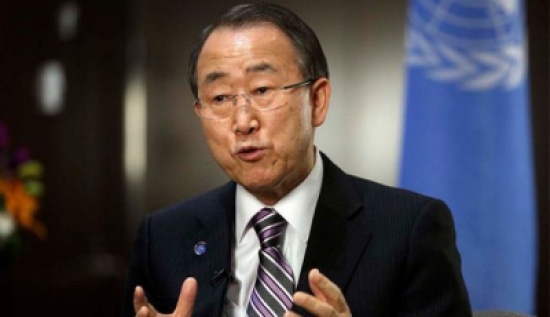 كي مون يطلب من سريلانكا ارساء سلام دائم
