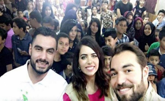 محمد عساف ويعقوب شاهين يدخلون الفرحة للأطفال في الأردن..بالصورة محمد عساف ويعقوب شاهين يدخلون الفرحة للأطفال في الأردن..بالصورة