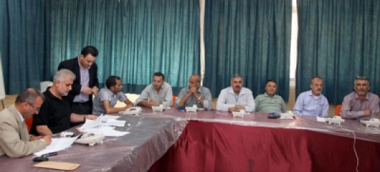 تجربة عملية في مركز استخراج النتائج النهائية لانتخابات الامانة