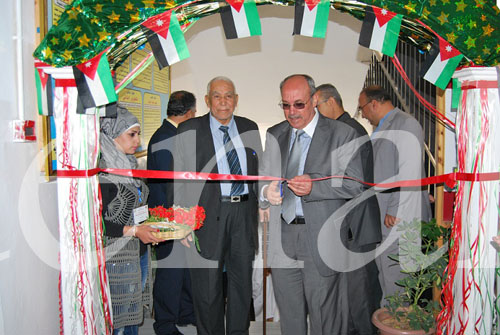 افتتاح معرض الوسائل التعليمية لكلية العلوم التربوية في جامعة جرش