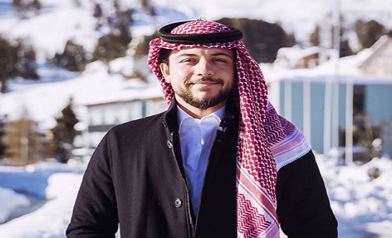 الأمير حسين : صورة بين اجتماعات العمل