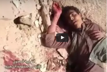 شاهد.. حوثي في سكرات الموت لم يستطع نطق الشهادة