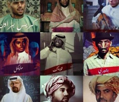 بالفيديو: سعودي يحول نجوم هوليوود لشخصيات خليجية
