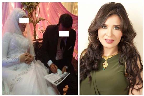 فيديو| تطلق العروسان خلال الزفاف... ودينا واصلت الرقص!!