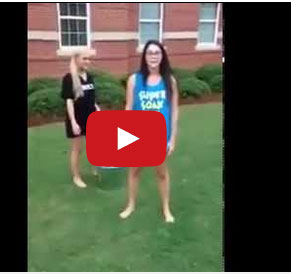 تحدي دلو الثلج المضحك