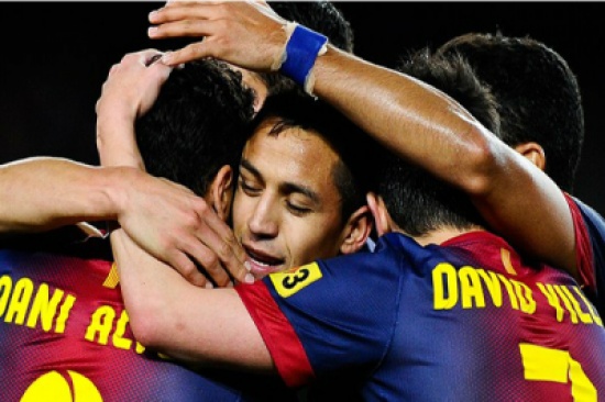 فوز صعب لبرشلونة على ديبورتيفو (فيديو) فوز صعب لبرشلونة على ديبورتيفو (فيديو)