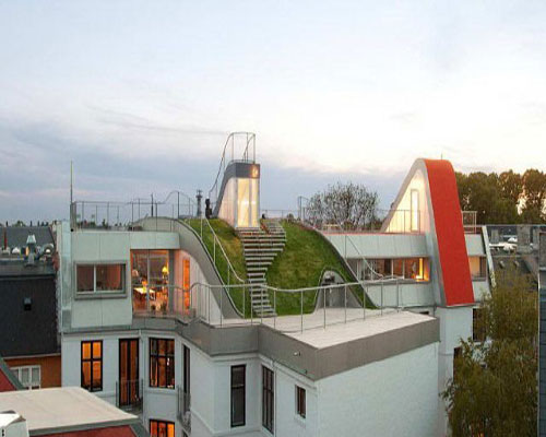 حديقة فوق السطوح ( صور )