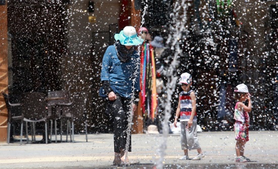 الحرارة بين 50-40 مئوية السبت والأحد