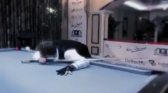 افضل لاعب بلياردو!