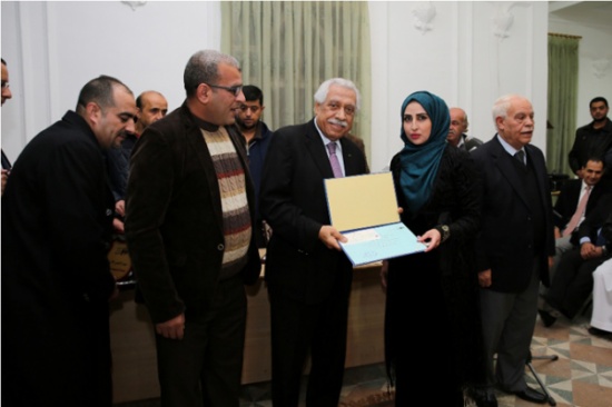 تكريم الفائزين بجائزة الشاعر حبيب الزيودي تكريم الفائزين بجائزة الشاعر حبيب الزيودي