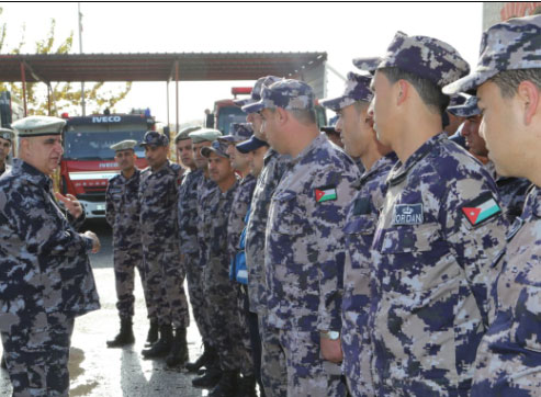 مدير عام الدفاع المدني يتفقد جاهزية عدد من المراكز التابعة لمديرية دفاع مدني شرق عمان