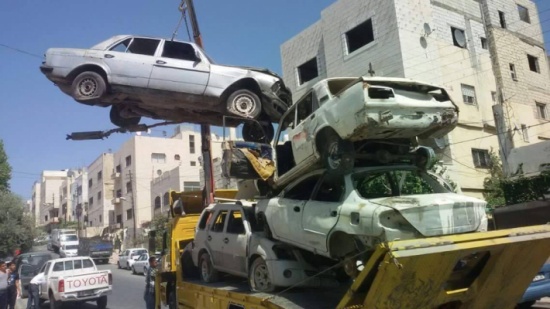 رفع 947 هيكل مركبة مهجورة من عمان رفع 947 هيكل مركبة مهجورة من عمان