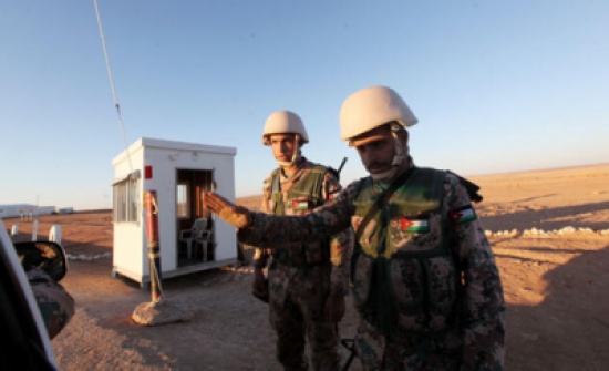 "سند" على الحدود برفقة أبطال الجيش العربي