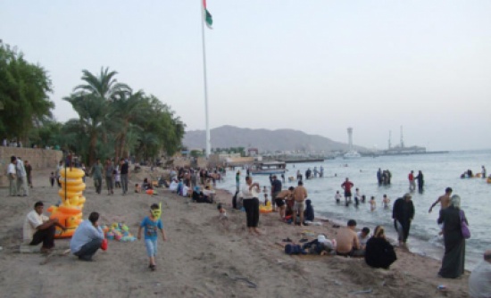 العقبة تشهد حركة سياحية كبيرة مع عطلة العيد