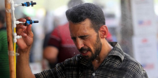 الكويت تتصبب عرقا بأعلى درجة حرارة سجلت على سطح الأرض